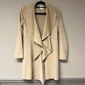 Faux Suede Jacket